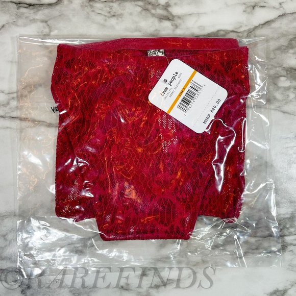Set of 2! Free People Tameeka Undie Panties in Berry Electric Size Small, NEW - Picture 4 of 9
